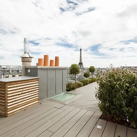 Apartment Rooftop Copernic Paris